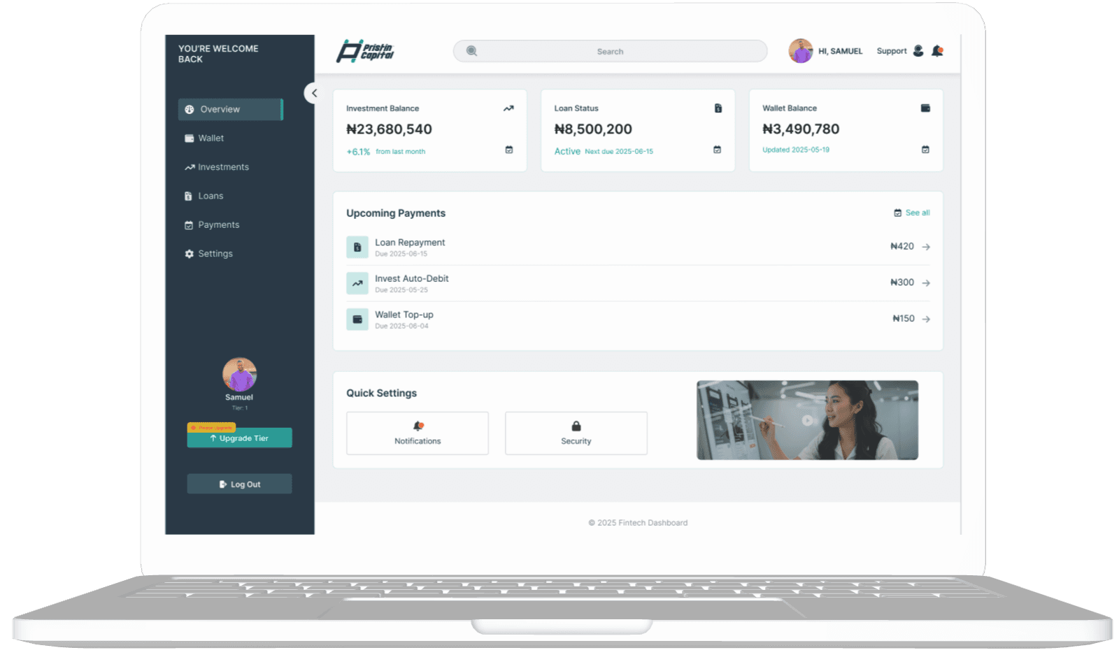 Dashboard Preview